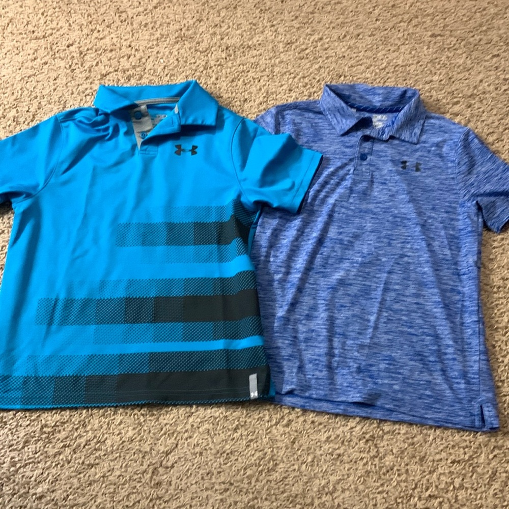 Set of 2 Under Armour Heat Gear Polos